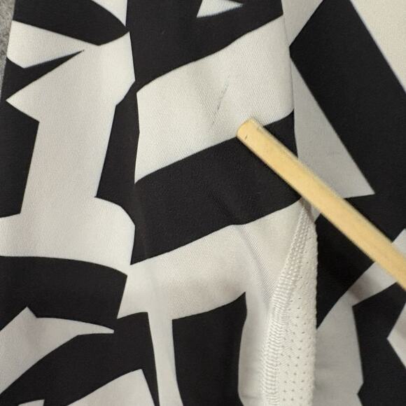 Nike Pro Combat Hyperwarm Dri Fit Max Mens Sz M Black White Fitted Compression - Picture 8 of 11